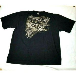 TNA Wrestling Total Nonstop Action T-Shirt ZYNC Men's Size 3XL Black (T19J)